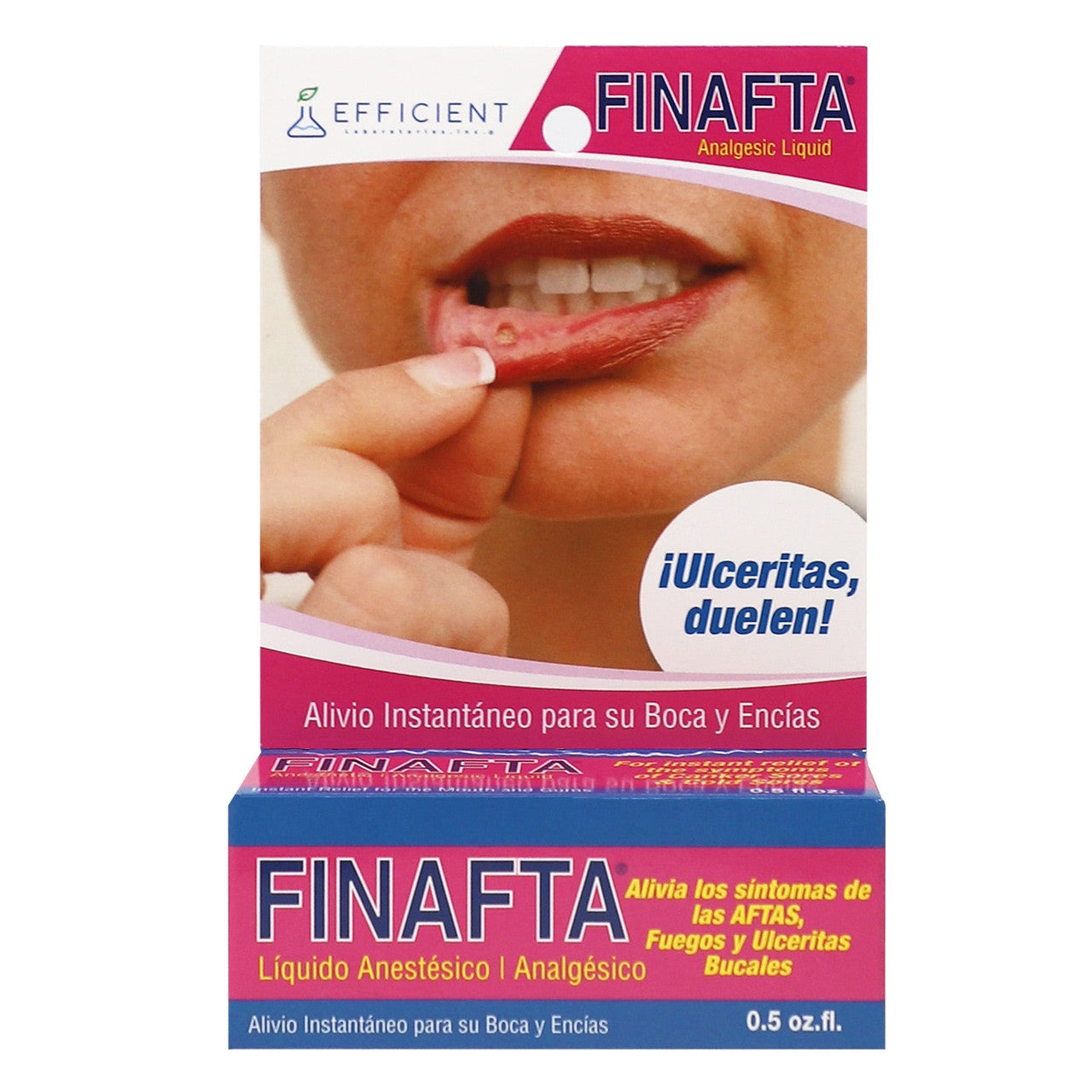 Finafta Liquid For Cold Sores, 0.5 Oz, 1Ea